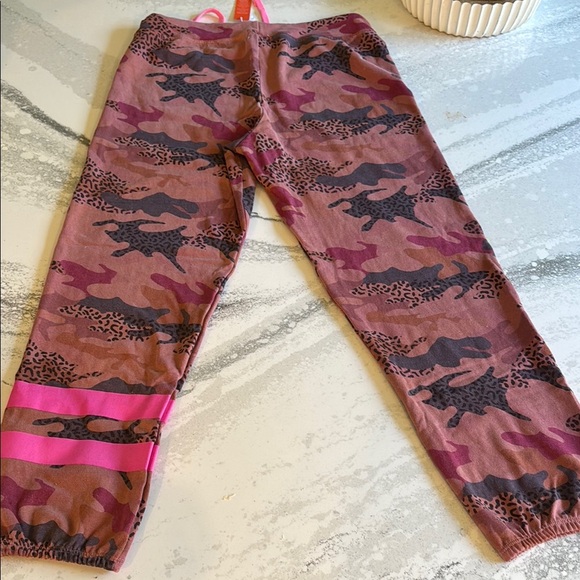 Sundry Brown and Pink Camouflage joggers - Picture 4 of 5